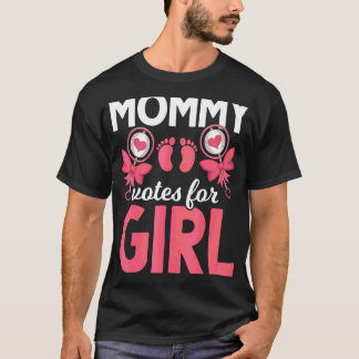 Team Girl Baby Party Future Ma Baby shower Gender T-shirt