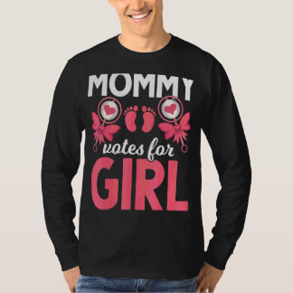 Team Girl Baby Party Future Ma Baby shower Gender T-shirt