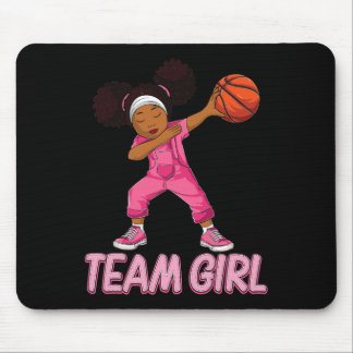 Team Girl Bysketbyll Bbyll Player  Muismat