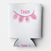 Team Girl, Gender onthullen Tafel Koelbox Blikjeskoeler (Voorkant)