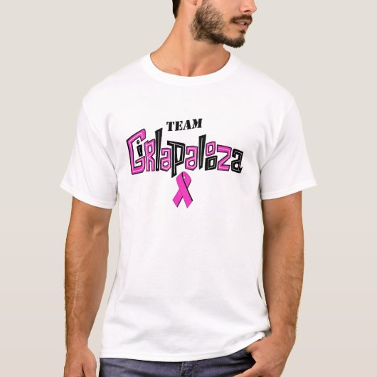 Team Girlapalooza Mannen Shirt (Voorkant)