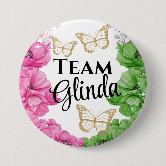 Team Glinda Button (Voorkant)