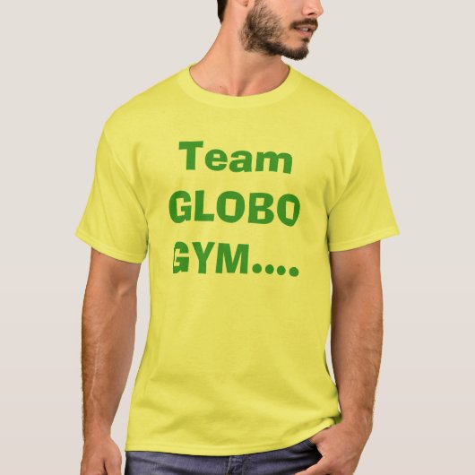 Team GLOBOGYM.... T-shirt (Voorkant)