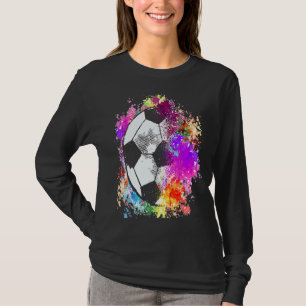 Team Goalie Captain Cleats Mo van Girl Soccer Play T-shirt