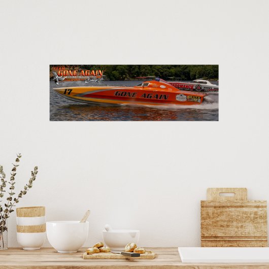 Team GONE OPNIEUW 388 Skater Poster (Keuken)