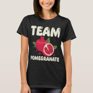 Team Granaatappel Outfit Liefde Tropisch eten T-shirt