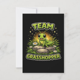 Team Grasshopper Bedankkaart