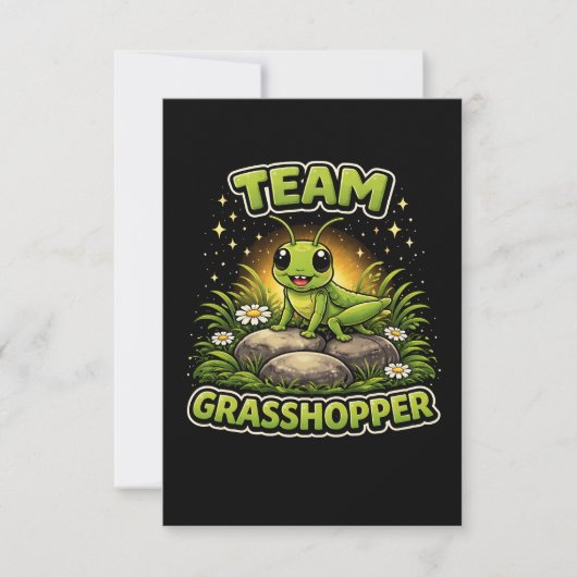 Team Grasshopper Bedankkaart (Voorkant)