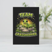Team Grasshopper Bedankkaart (Staand voorkant)