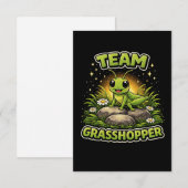 Team Grasshopper Bedankkaart (Voorkant / Achterkant)