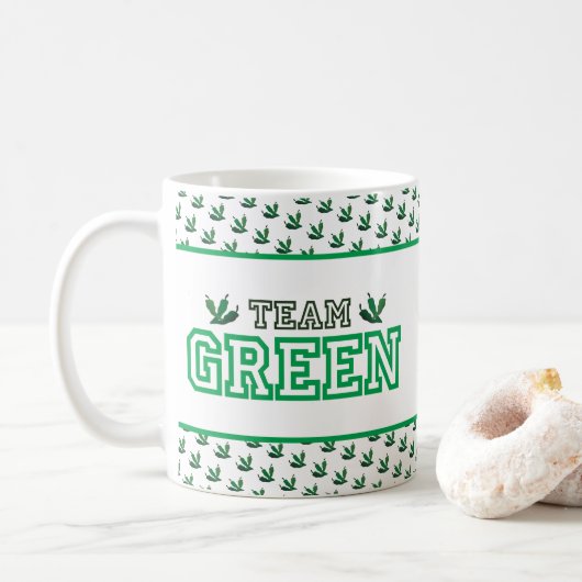 TEAM GREEN Member Koffiemok (Met donut)