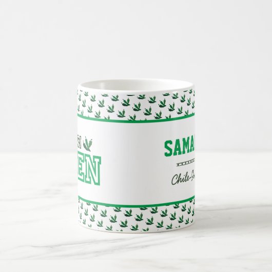 TEAM GREEN Member Koffiemok (Center)