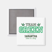 TEAM GREEN Member Magneet (Voorkant / Achterkant)