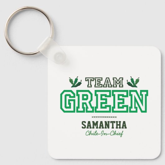 TEAM GREEN Member Sleutelhanger (Voorkant)