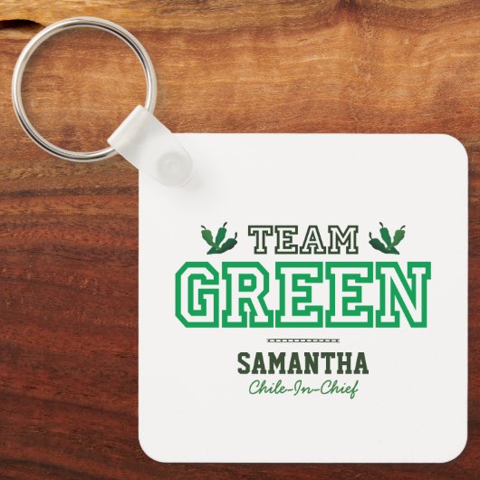 TEAM GREEN Member Sleutelhanger (Voorkant)