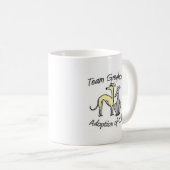 Team Greyhound 2 Grays Logo Mok (Voorkant rechts)