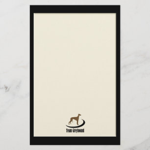 Team Greyhound Briefpapier