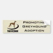 Team Greyhound Bumpersticker (Voorkant)