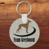 Team Greyhound Logo Sleutelhanger (Voorkant)