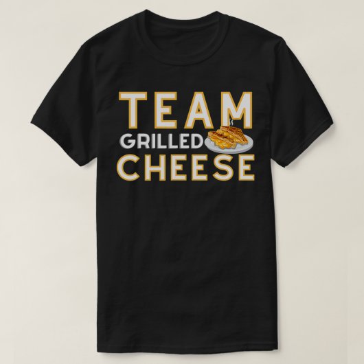Team Grilled Cheese T-shirt (Design voorkant)