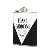 Team Groom - Aangepaste Groomsmanfles Heupfles (Links)