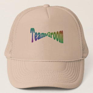 Team Groom Bachelor Bachelorette Party Bruiloft Trucker Pet