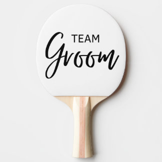 Team Groom Black Tafeltennisbatje