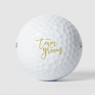 Team Groom Bow Stropdas Bachelor Party Golf Balls Golfballen