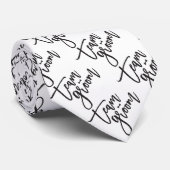 Team Groom Bow Stropdas Bachelor Party Weddenschap (Opgerold)