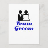 Team Groom Briefkaart (Voorkant)