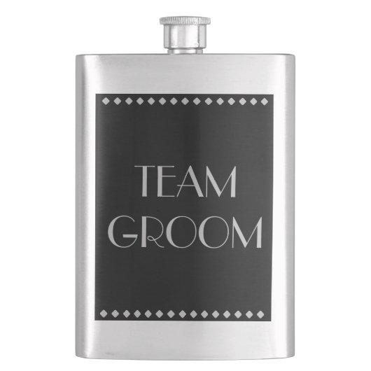 Team Groom Classic Flask Flacon (Voorkant)