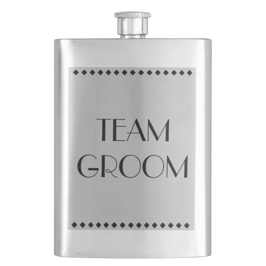 Team Groom Classic Flask Flacon (Voorkant)