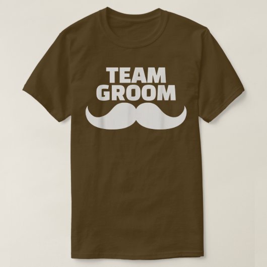 Team groom Funny T-shirt (Design voorkant)