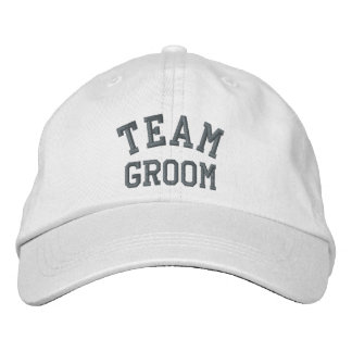 Team Groom Geborduurde Pet