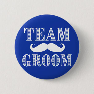 Team Groom Groomsmen, knop Ronde Button 5,7 Cm