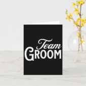 Team Groom Group Matching Bachelor Party 2024 Groo Kaart (Gele Bloem)