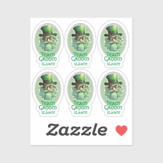 Team Groom kabouter gnoom Sticker (Vel)