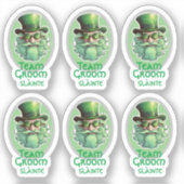Team Groom kabouter gnoom Sticker (Voorkant)
