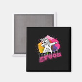 Team Groom - Mannen Bachelor Stag Nachtfeest Magneet (Voorkant / Achterkant)