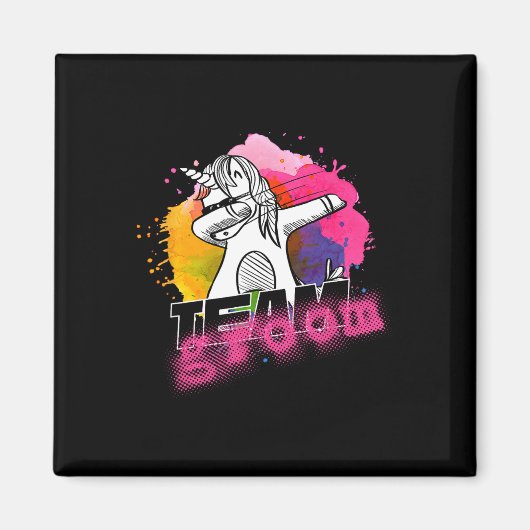 Team Groom - Mannen Bachelor Stag Nachtfeest Magneet (Voorkant)