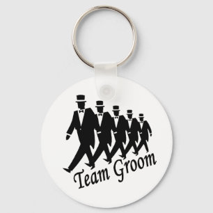 Team Groom (Mannen) Sleutelhanger