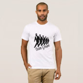 Team Groom (Mannen) T-shirt (Voorkant volledig)