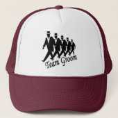 Team Groom (Mannen) Trucker Pet (Voorkant)