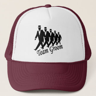 Team Groom (Mannen) Trucker Pet