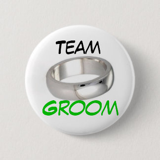 Team Groom Ronde Button 5,7 Cm