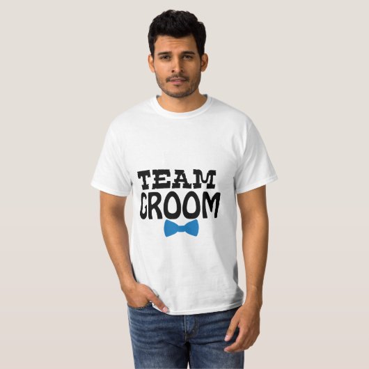 Team Groom shirt (Voorkant volledig)