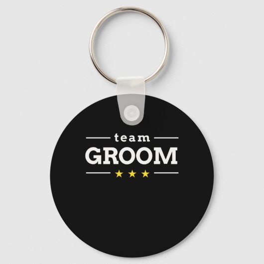 Team Groom Sleutelhanger (Voorkant)