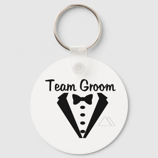 Team Groom Sleutelhanger (Voorkant)