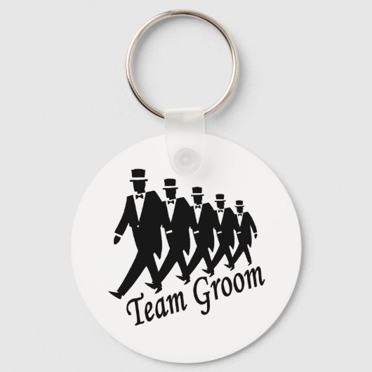 Team Groom Sleutelhanger (Voorkant)