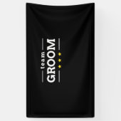 Team Groom Spandoek (Verticaal)